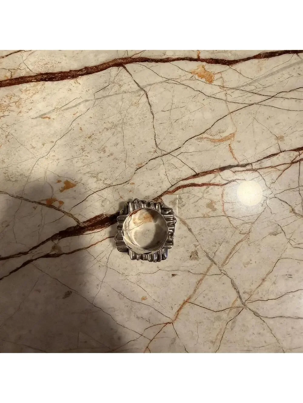 Chrome Hearts Square Cemetery Ring